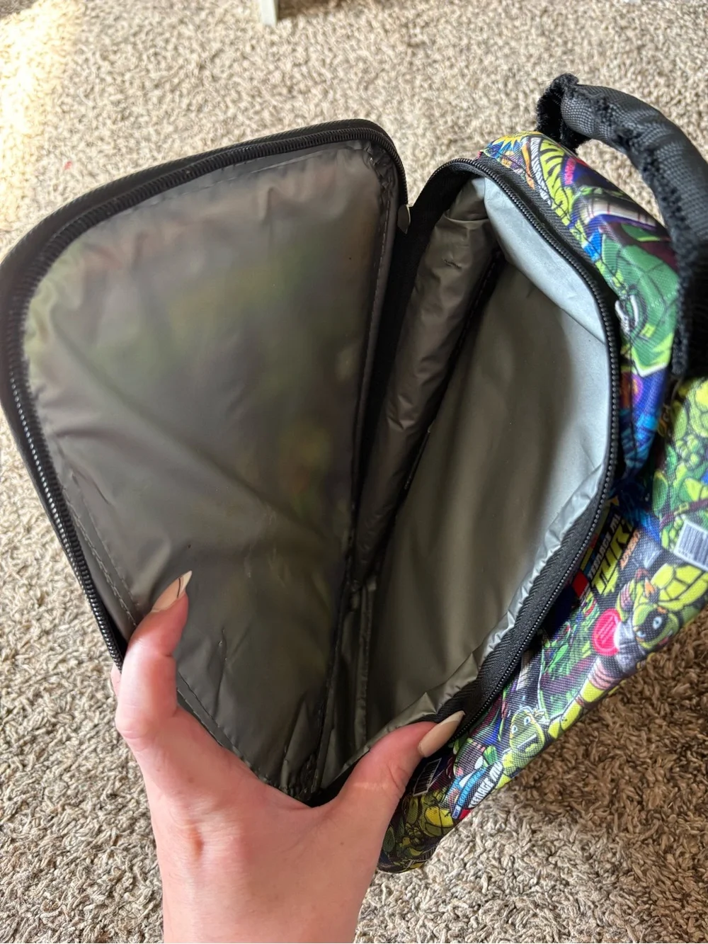 Nickelodeon Teenage Mutant Ninja Turtles Green Kids Lunchbox